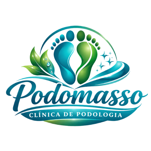 Logo Podomasso Clínica de Podologia em Belém do Pará